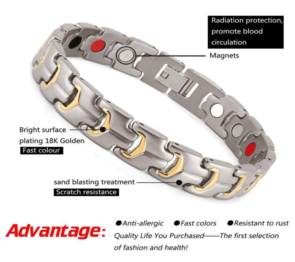 Original Men/women Magnetic Bracelet with Negative ION, FIR & Germanium Ball