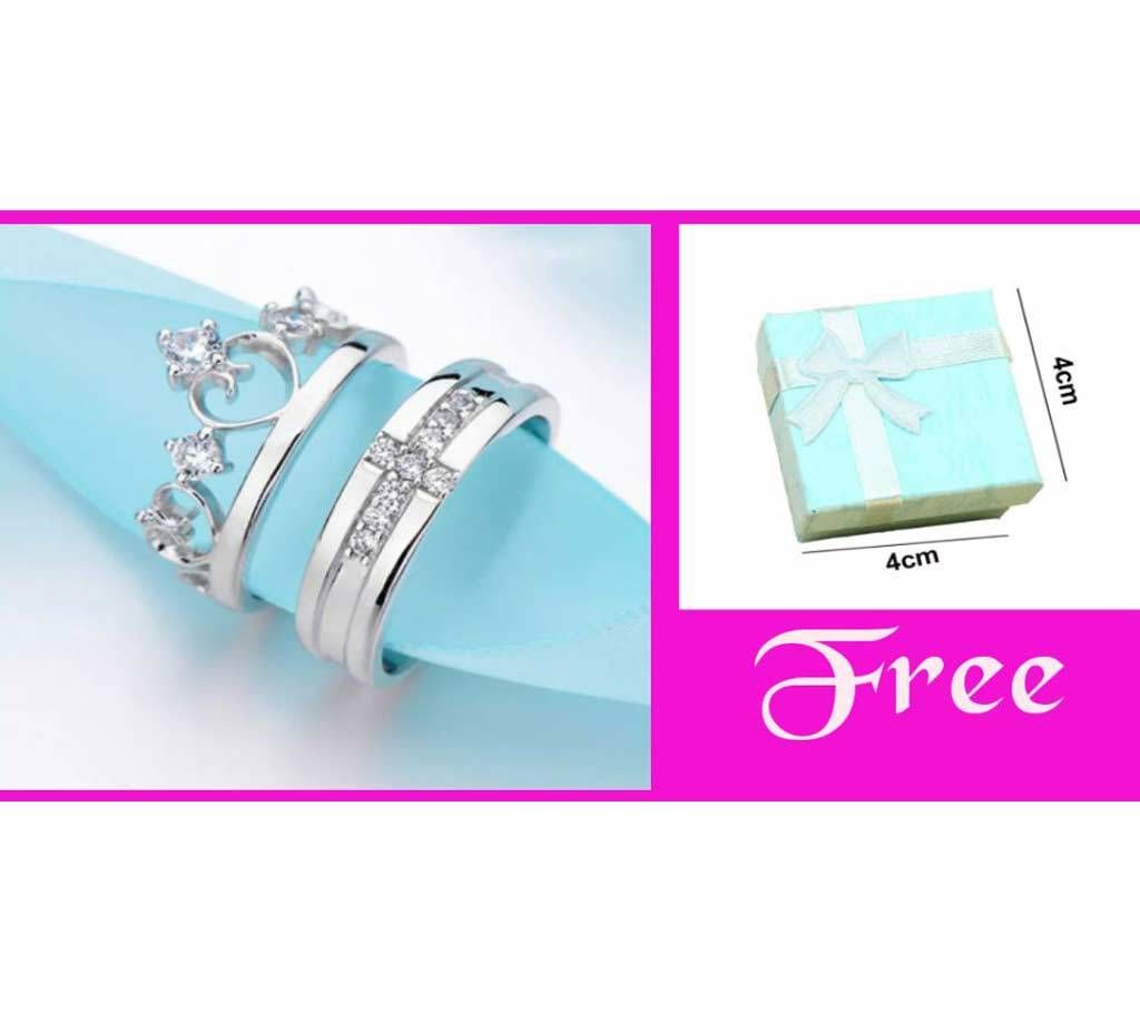 Couple Ring With Free Box