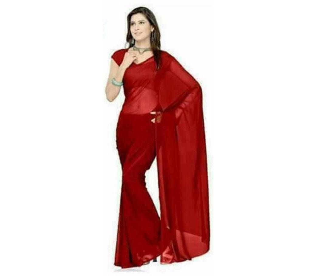 Weightless Georgette sharee with Blouse piece 
