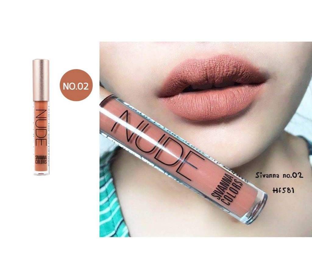 Sivanna Colors Luxury Matte Lip Liquid (Thailand)