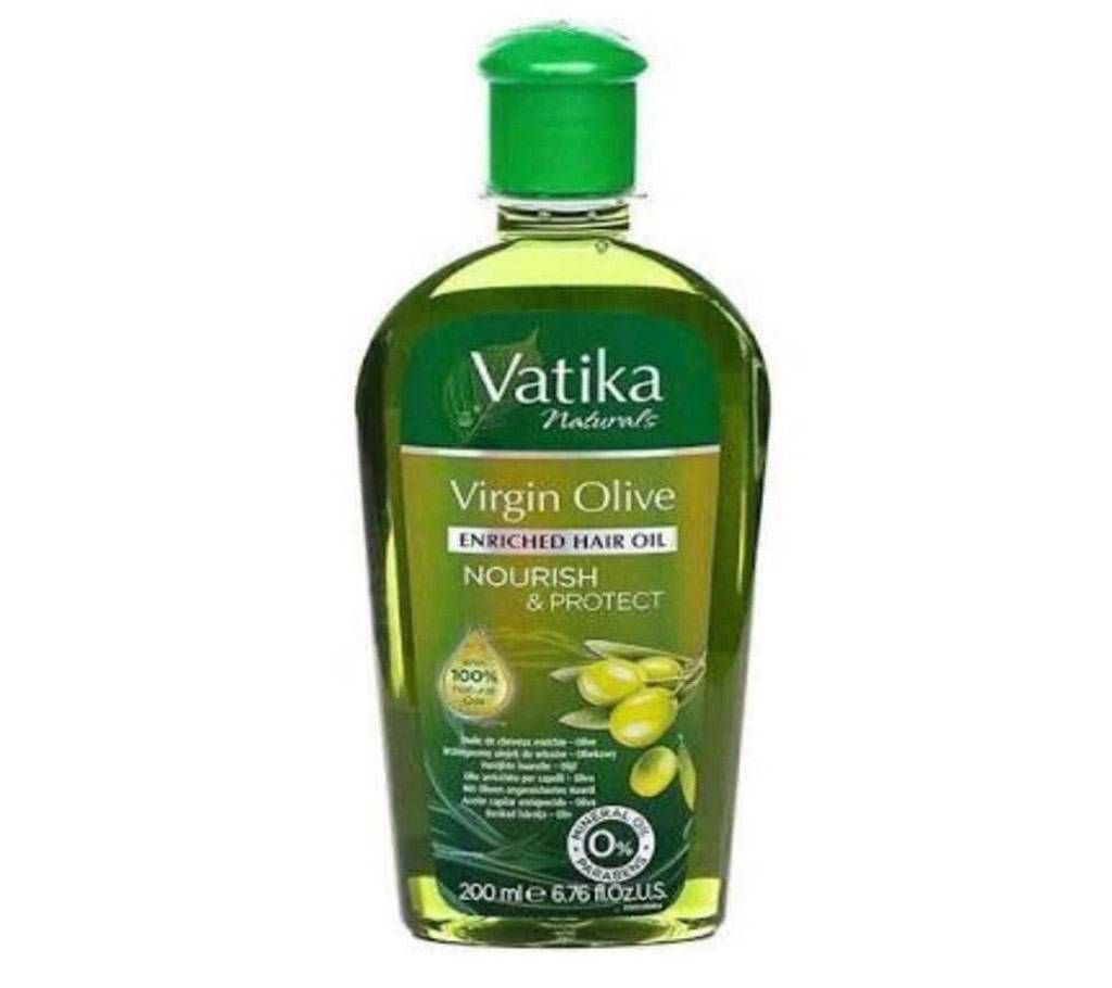 Vatika Naturals Olive Enriched Hair Oil Nourish and Protect 200 ml