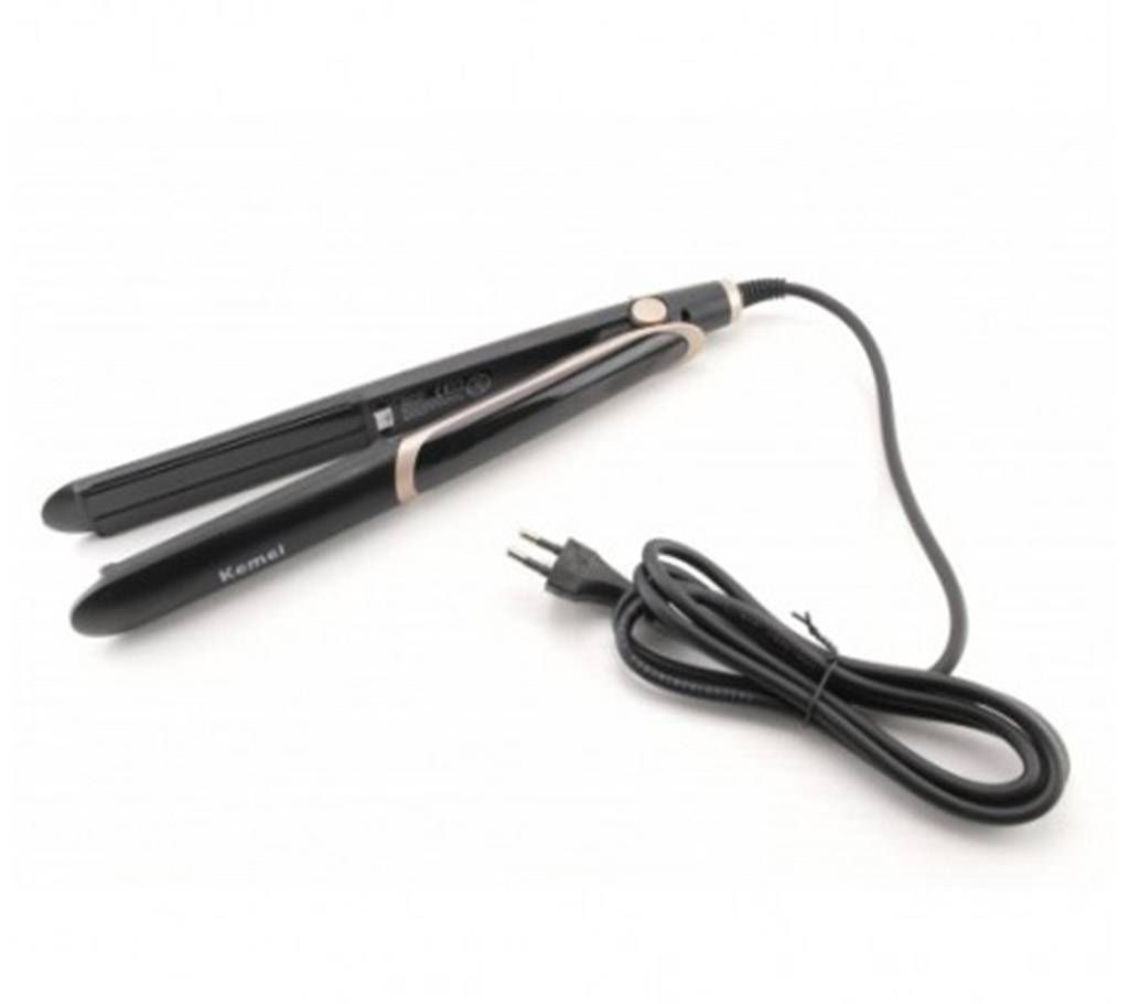 Kemei KM-2219 Ceramic Electric Hair Straightening Iron Infrared Hair Straightner