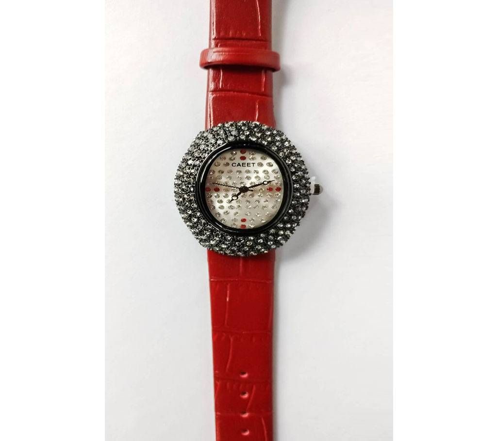 CaeetW Women Crystal Stone Fashion Wrist Watch