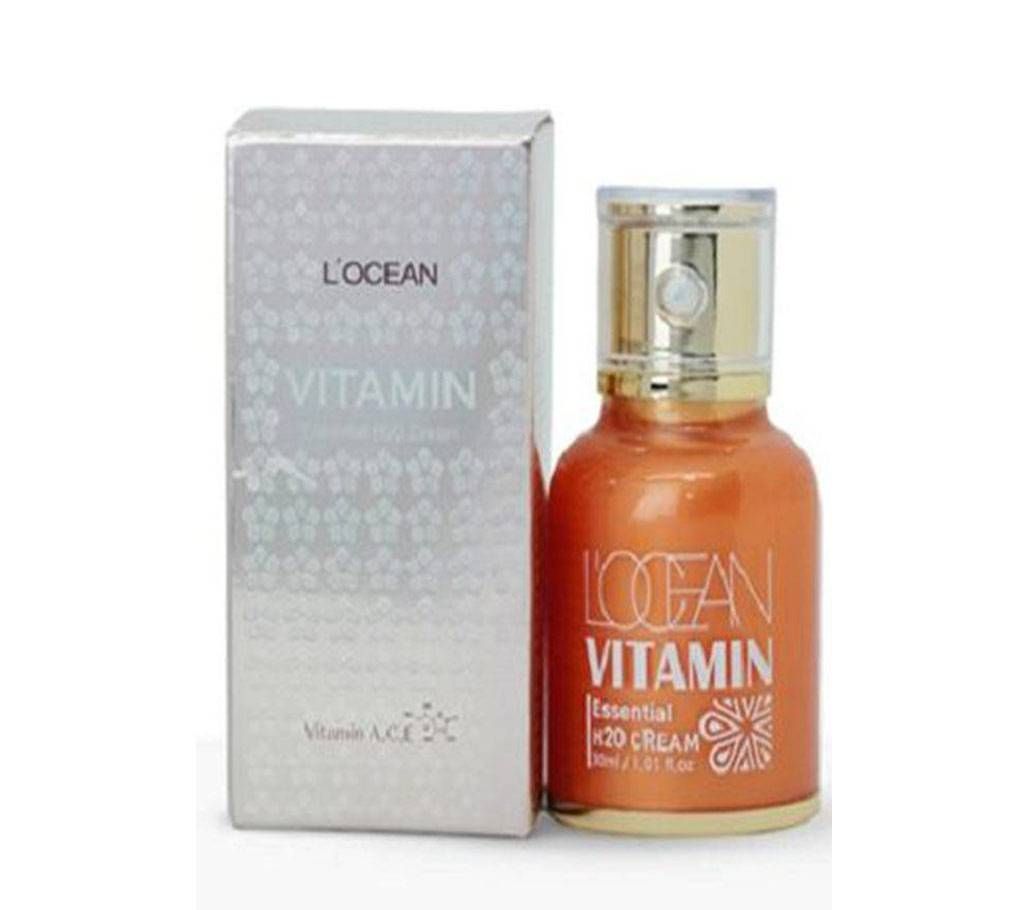 LOCEAN VITAMIN ESSENTIAL H2O CREAM -30ml-Korea 