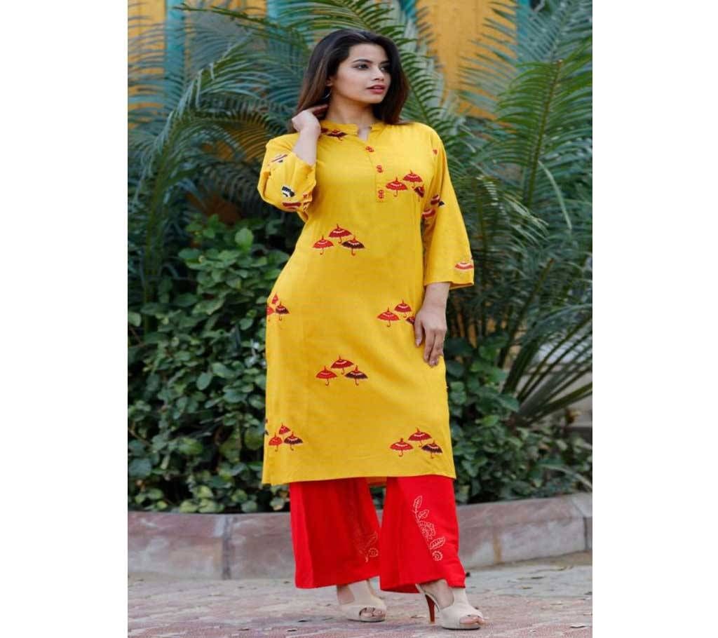   Block Printed 2 pieces Salwar Kameez for Women