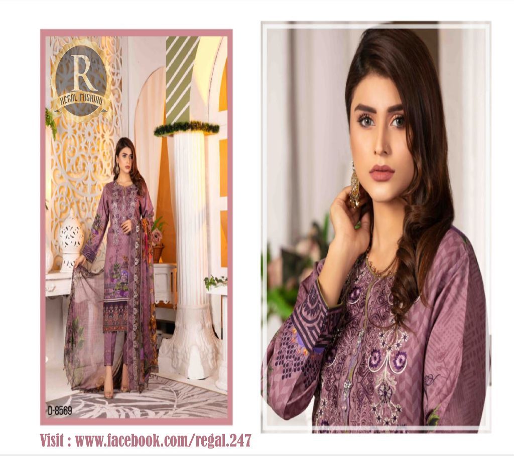 Pakistani 3 piece (TAWAKKAL Alluring)