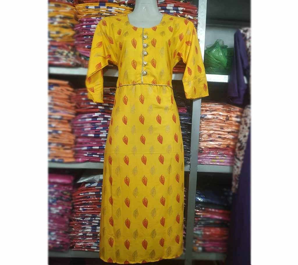 Afsen Lilen Long kurti
