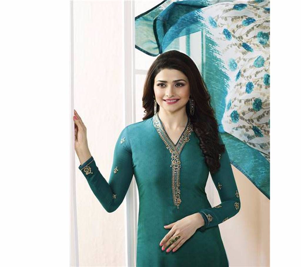 Vinay Silkina Un-Stitched Crepe Three Pcs