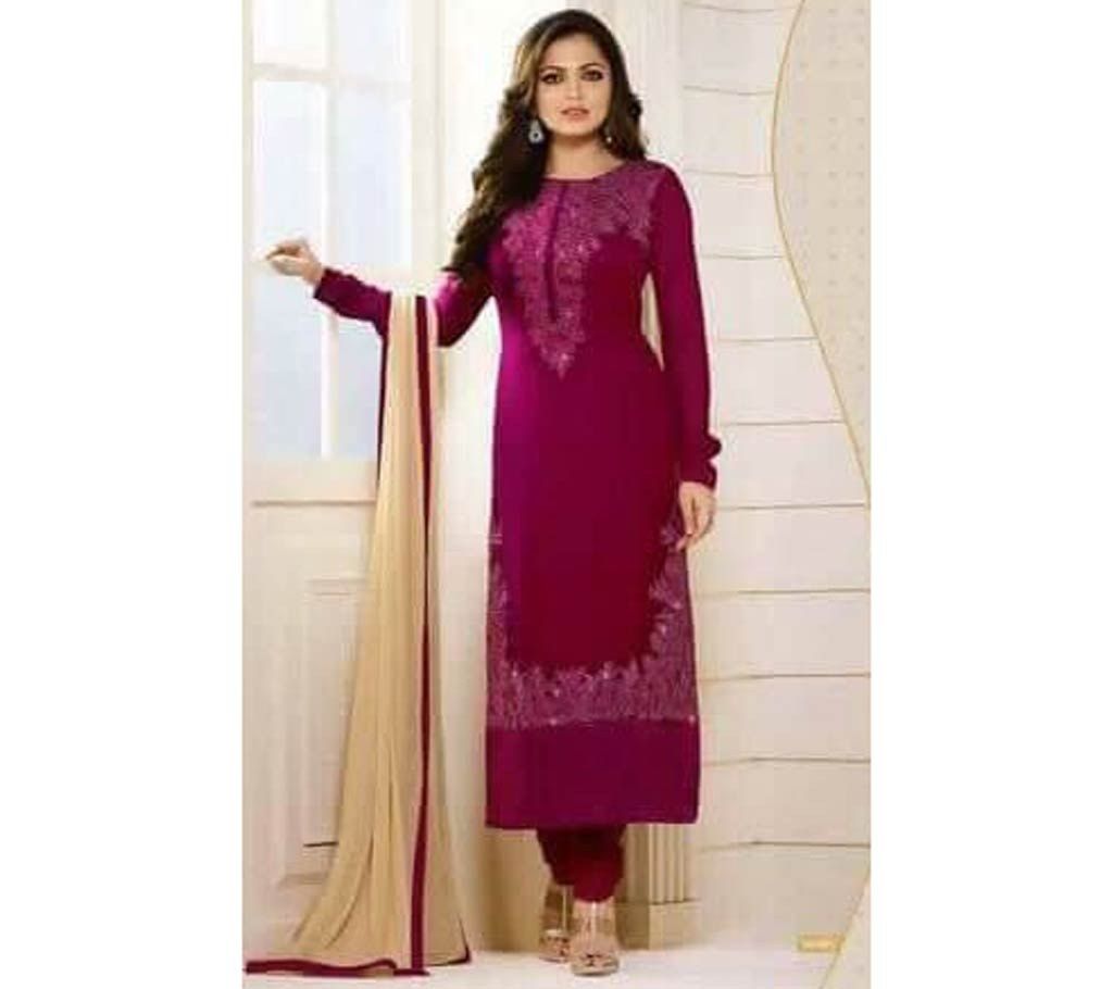 Indian semi stitched georgette three piece (copy)
