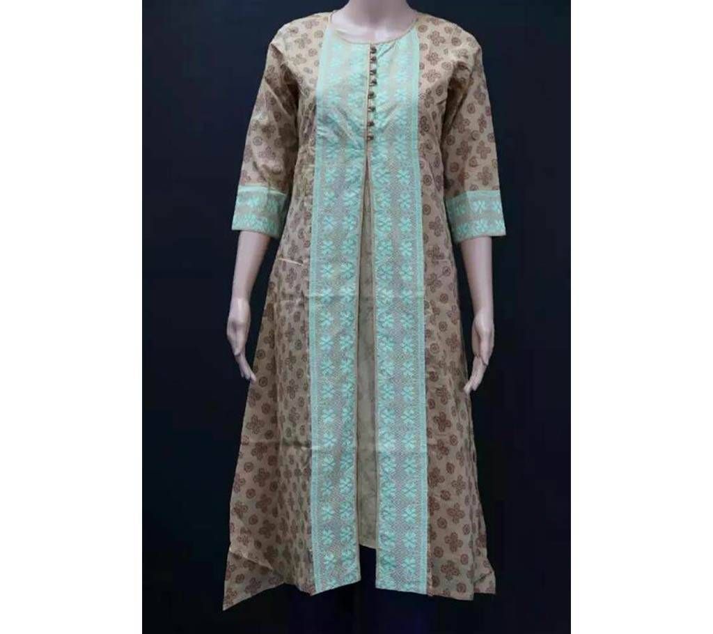 Stitched Voil long kurti