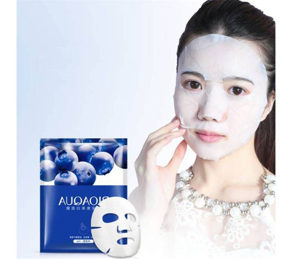 Blueberry Silk Whitening Facial Mask for Female & Male