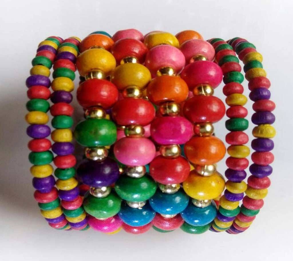 Multicolored Wooden Churi