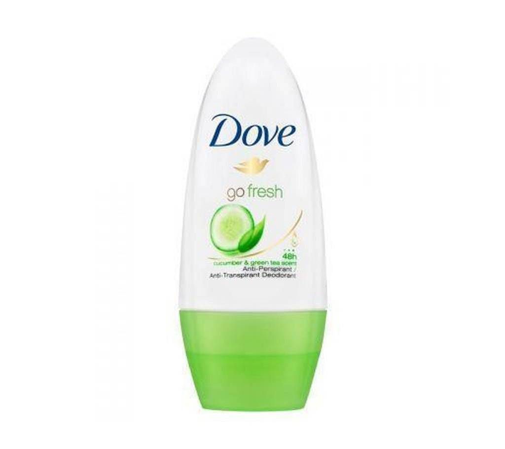 Dove Go Fresh Cucumber Roll-On Antiperspirant Deodorant 50Ml - UK