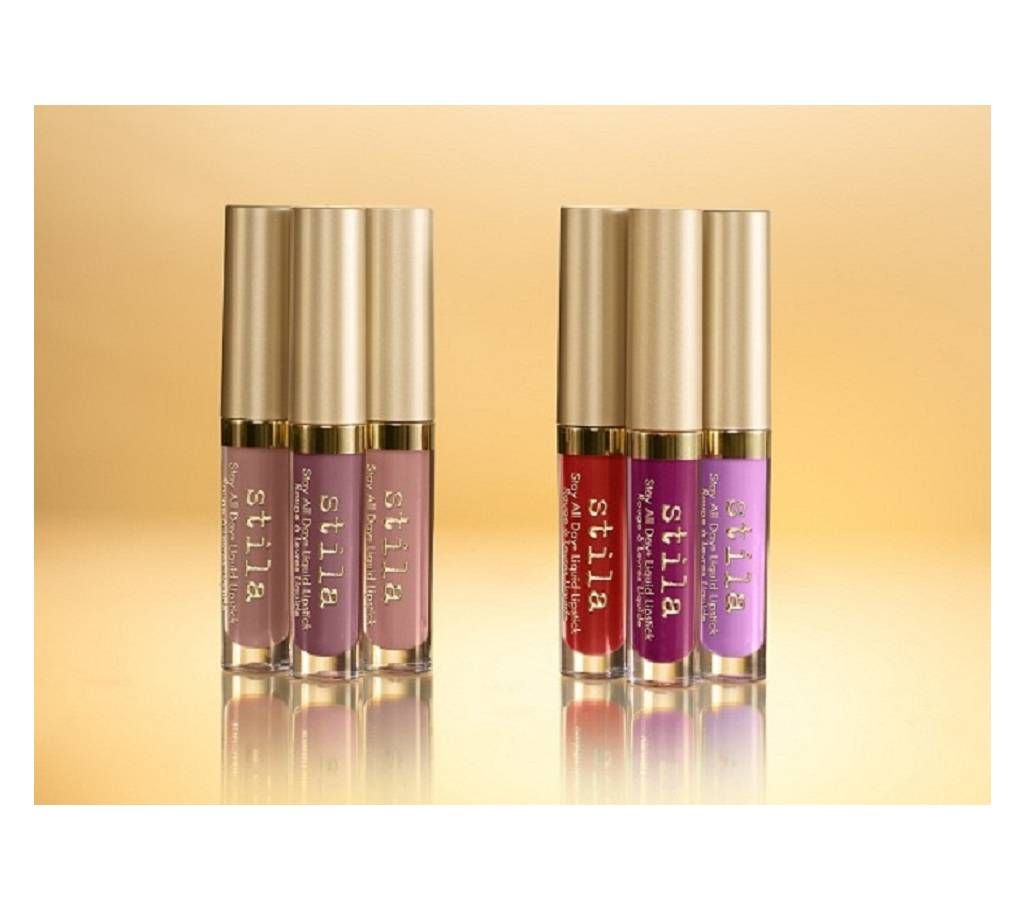 Stila Lipstick Stay all the Day Liquid Lip-8pcs - Italy