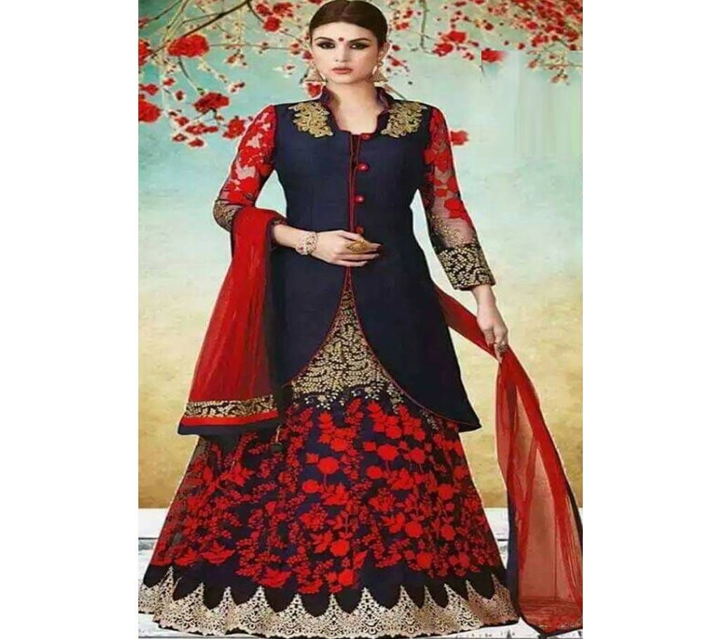 un stitched Georgette lehenga 