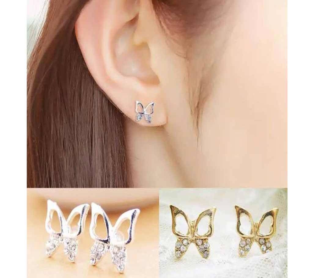 Butterfly Crystal Trendy Earrings