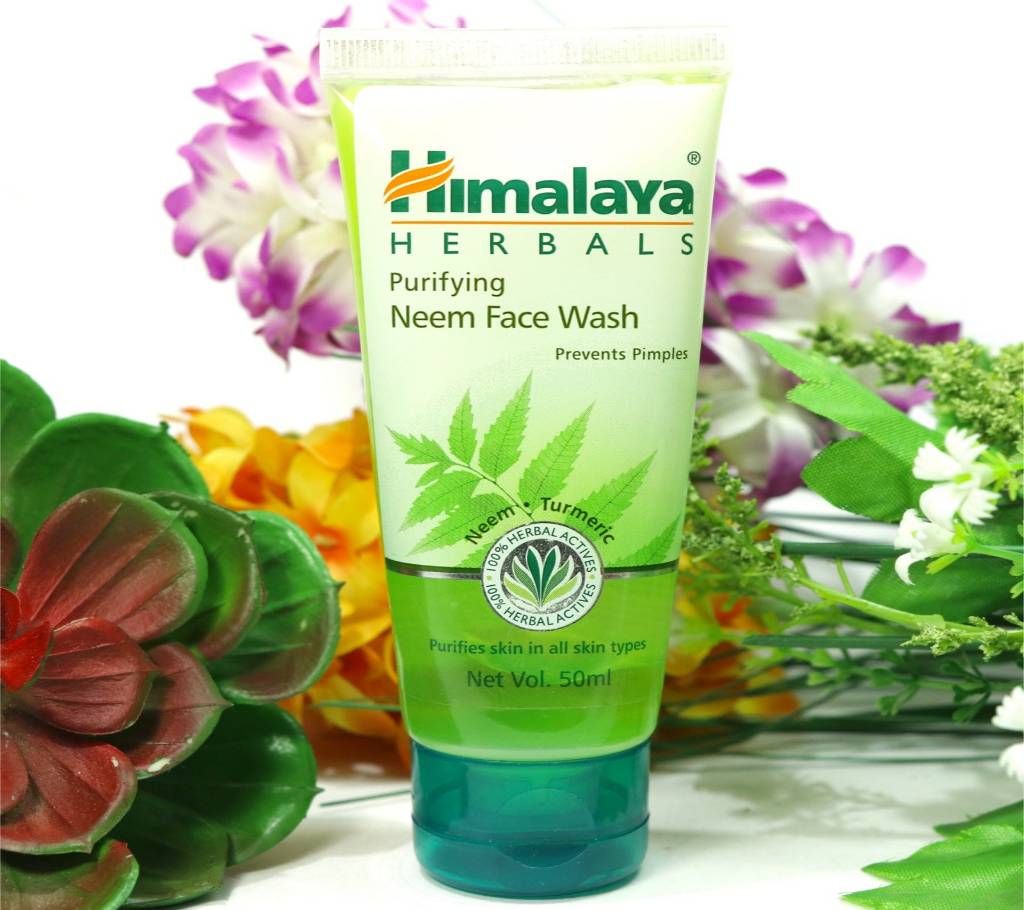 HIMALAYA HERBALS PURIFYING NEEM FACE WASH 50ML
