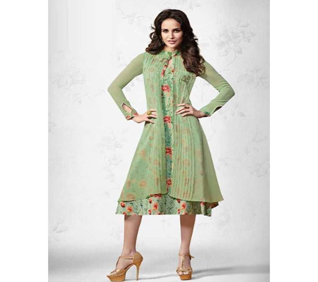 Indian Semistitched Georgette Kurti 