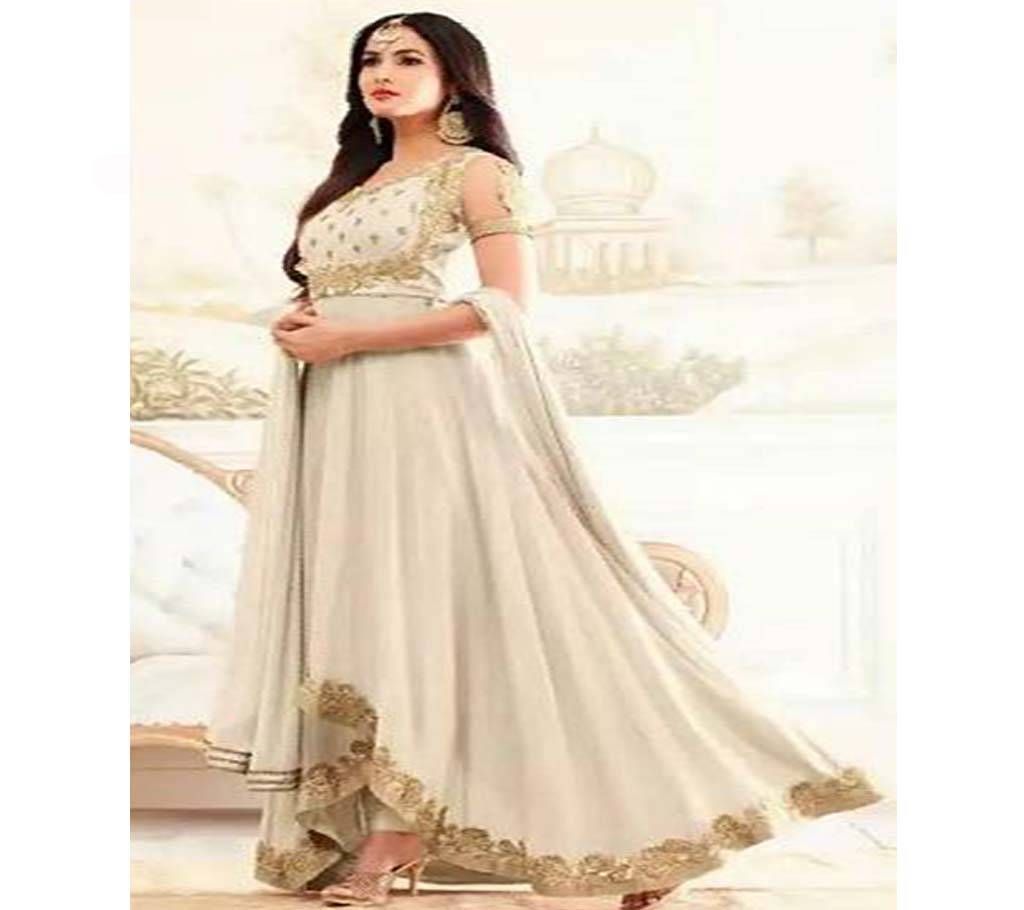 Unstitched Soft Georgette Gown 11 (Copy)