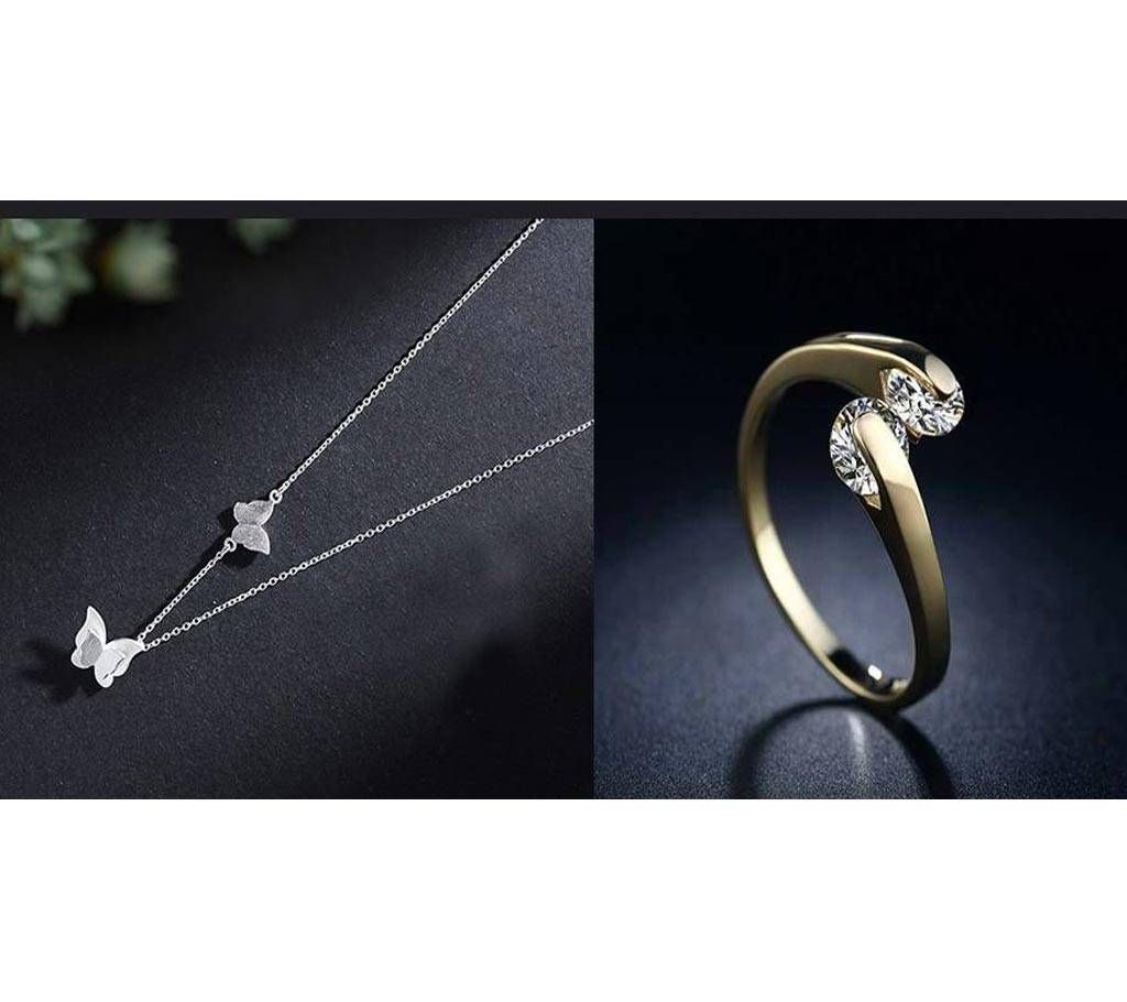 Pendant and Finger Ring set for Ladies 