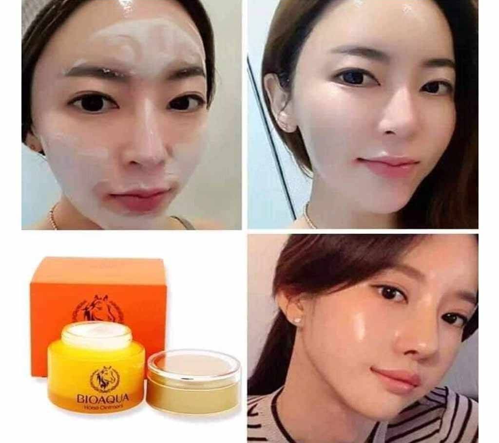Bioaqua Horse Oil Ointment Miracle Acne & Scar Removal Cream - Korea