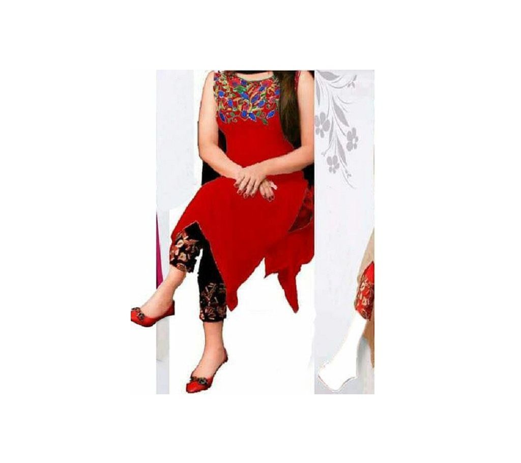 un-stitched georgette salwar kameez kameez-1108