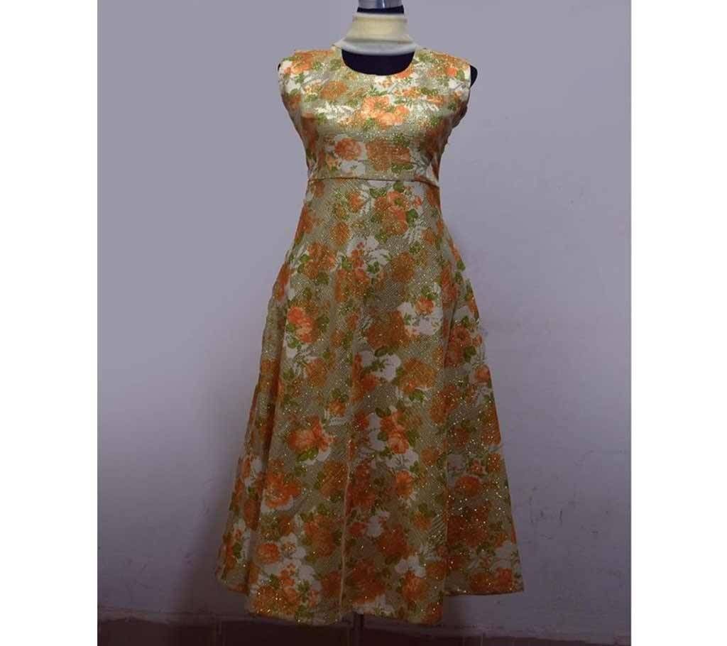 Unstitched Two Piece Gown