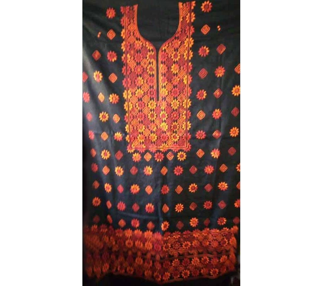 Unstitched One piece - Hastashilpa Karukotha (Khulna) -01
