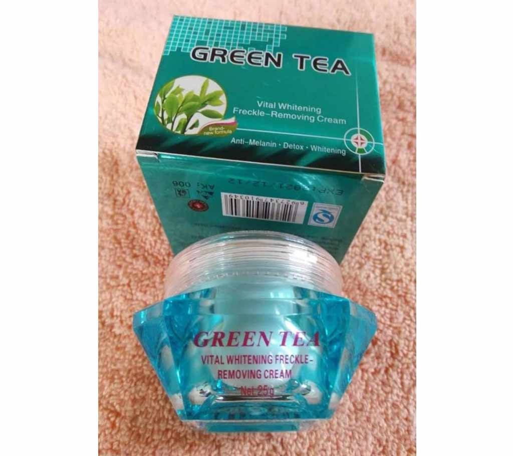 Green Tea Whitening Cream-25gm-Taiwan