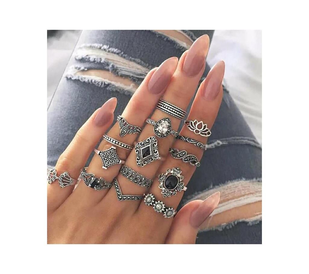 Finger ring Set 15pcs 