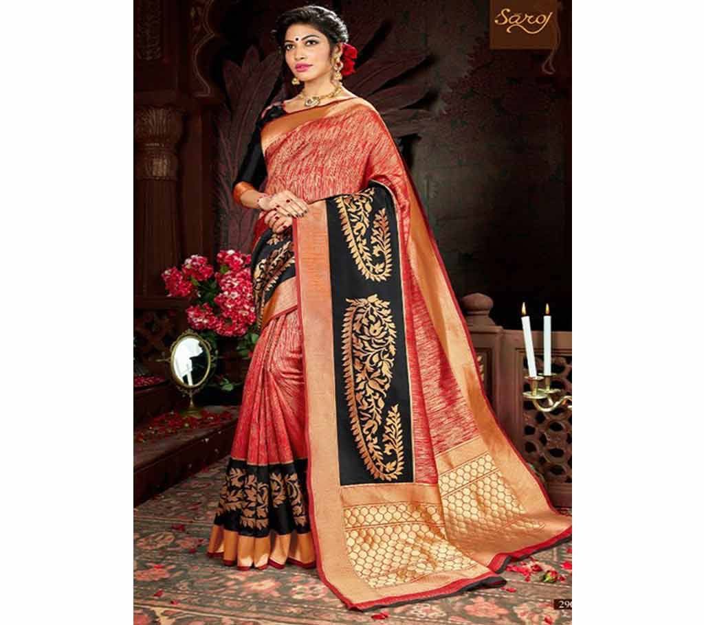 Indian Catan Silk Saree