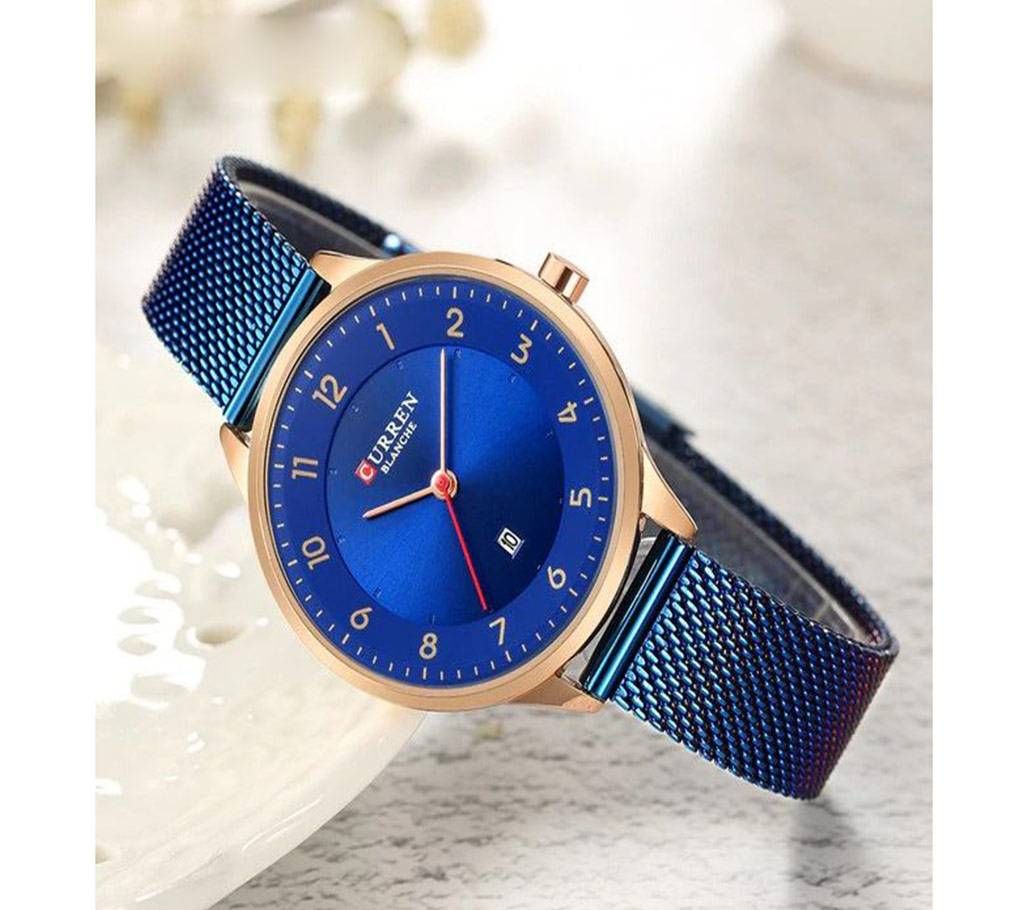 Curren Fashion womens watches Stainless Steel Gold watch women Curren Hot Selling Ladies Watch Quartz women watches 9035B