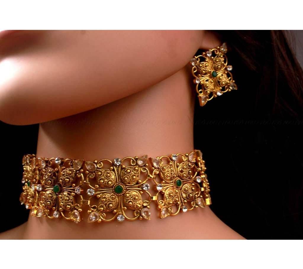 Gold Plated Chokar Jewelry