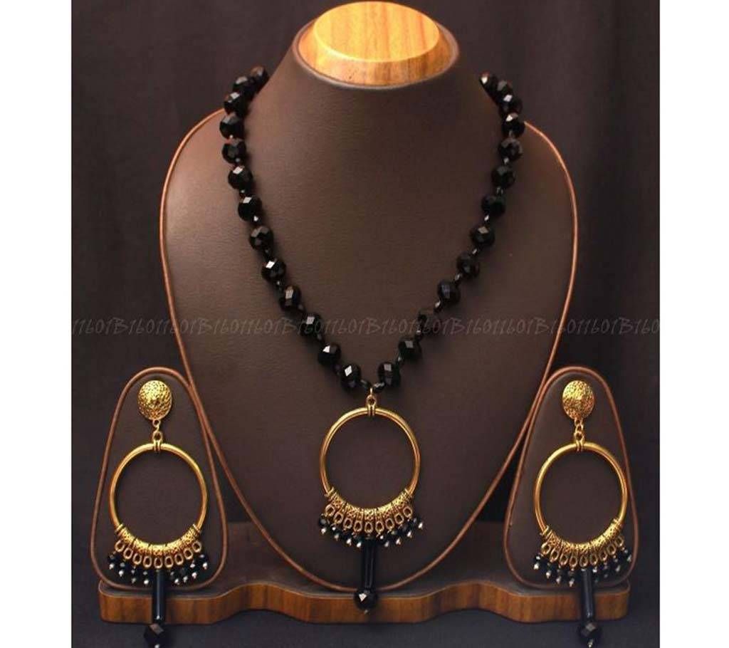 Artificial Crystal Goldplated Pendant Jewelry  CH35  HMM