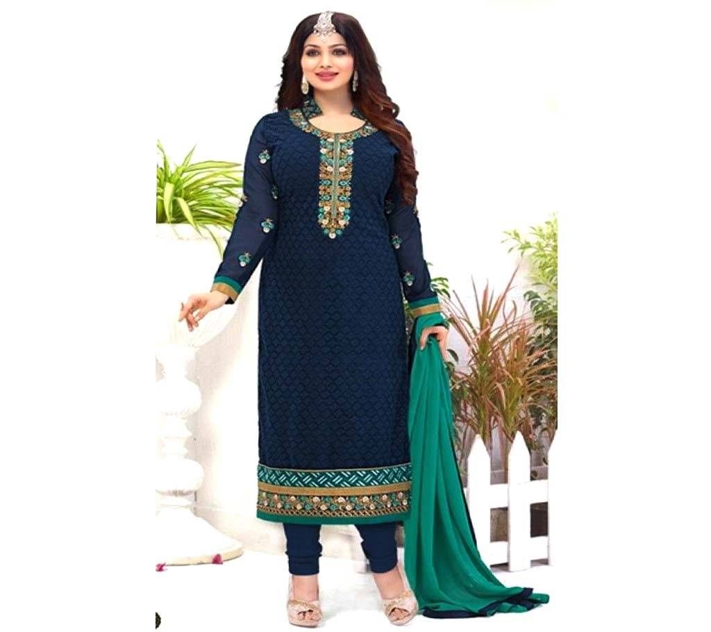 Deshi - Cotton Block - Unstitched - 3Pcs - 020 - MHG