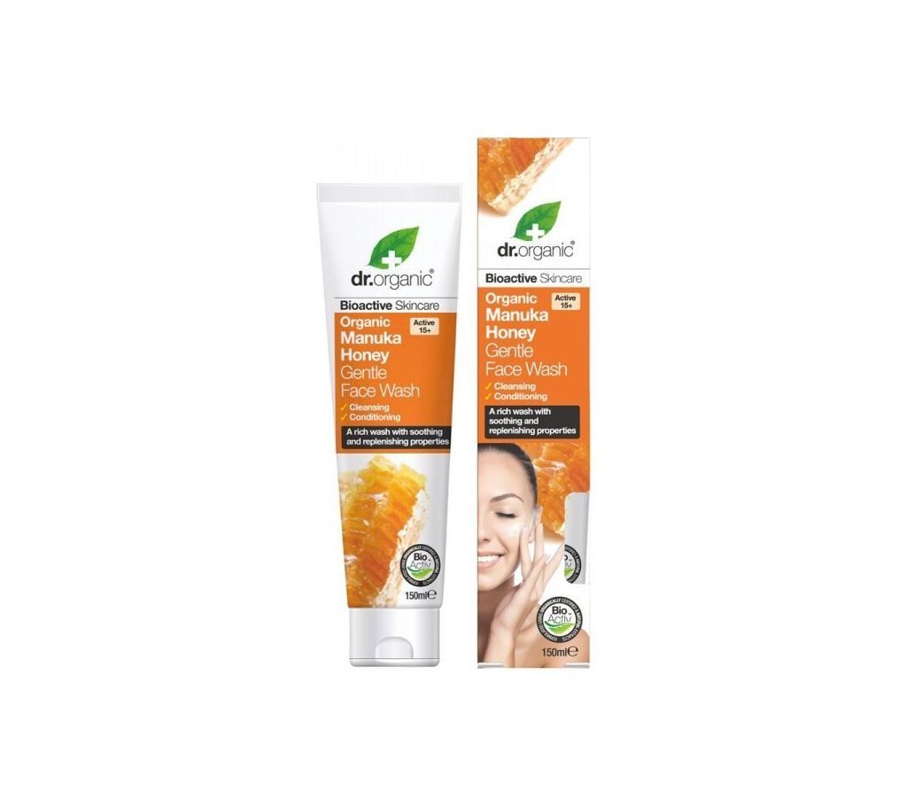 Dr Organic Manuka Honey Gentle Face Wash 150ml