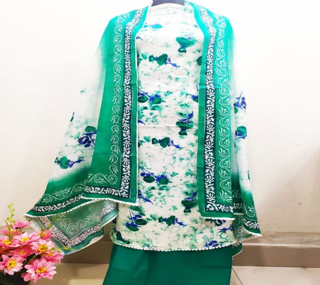 Skin Print Cotton Four Piece 100