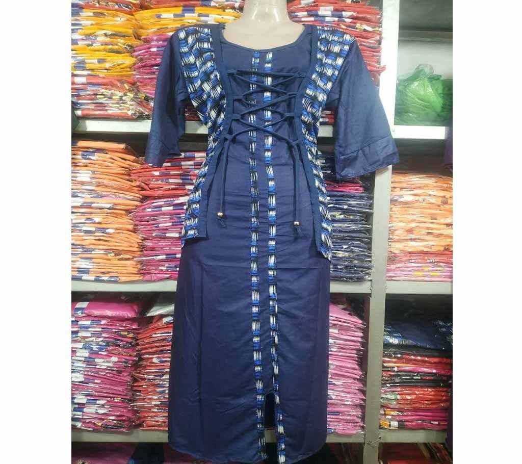 Lilen Kurti With Koti