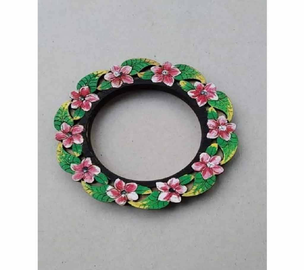 Handmade Floral Bangle By Patua-1 Piece
