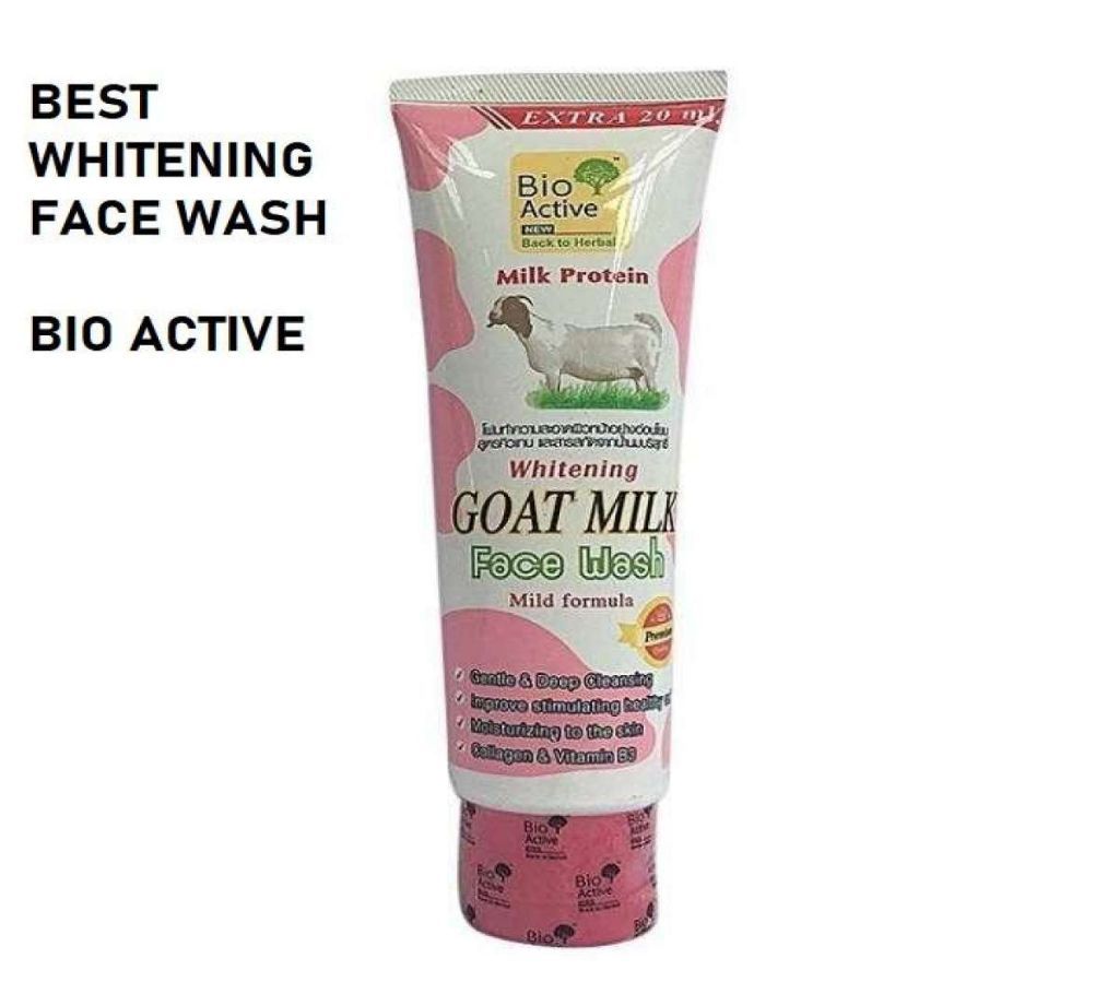 Whitening Goat Milk Face Wash BIO ACTIVE 100% ORGINAL AUTHENTIC PRODUCT.