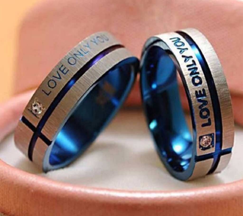 LOVE ONLY YOU couple finger ring