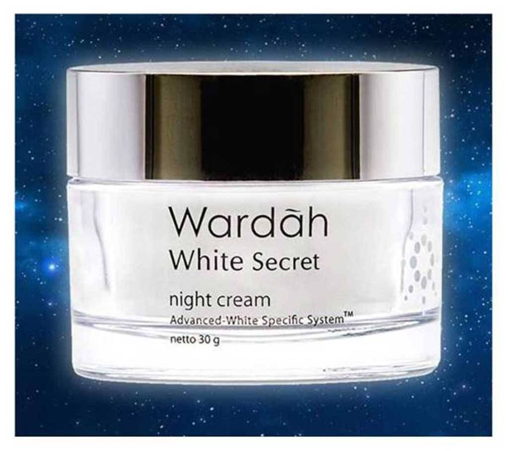Wardah Halal White Secret Night Cream 30 grm