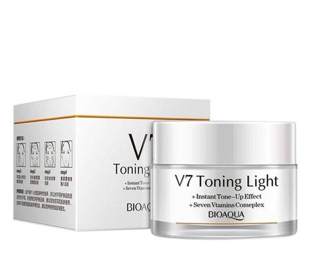 BIOAQUA V7 Toning Light Cream,50gm China
