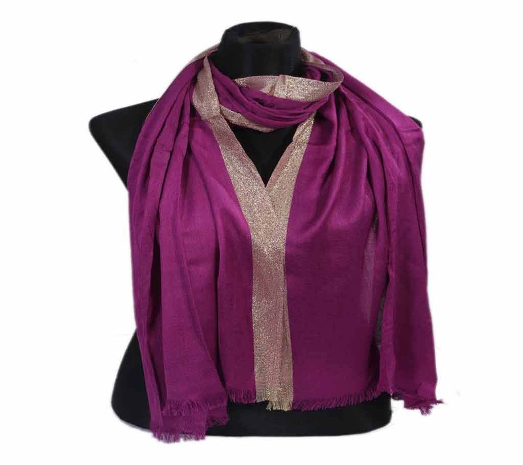 Purple Pashmena Hijab for Women