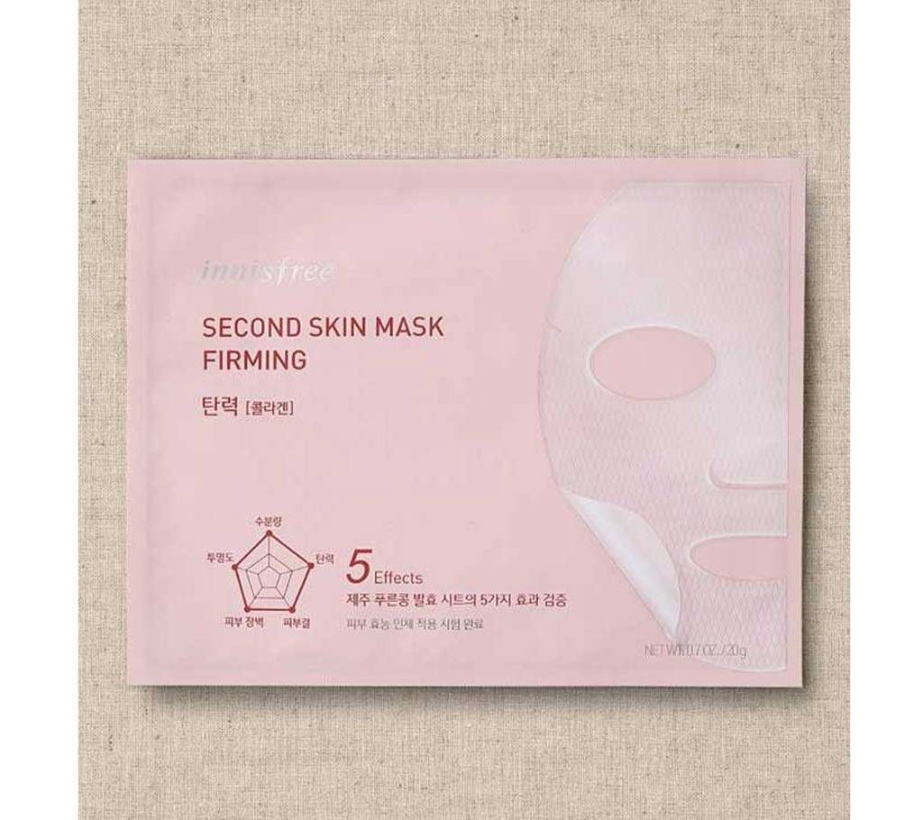 Second Skin Mask Firming 20g, Innisfree, Korea