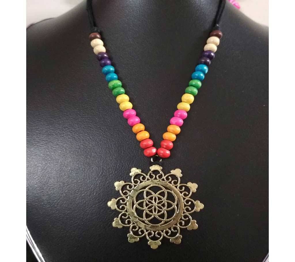 Puspokumari Beads Setting Necklace 