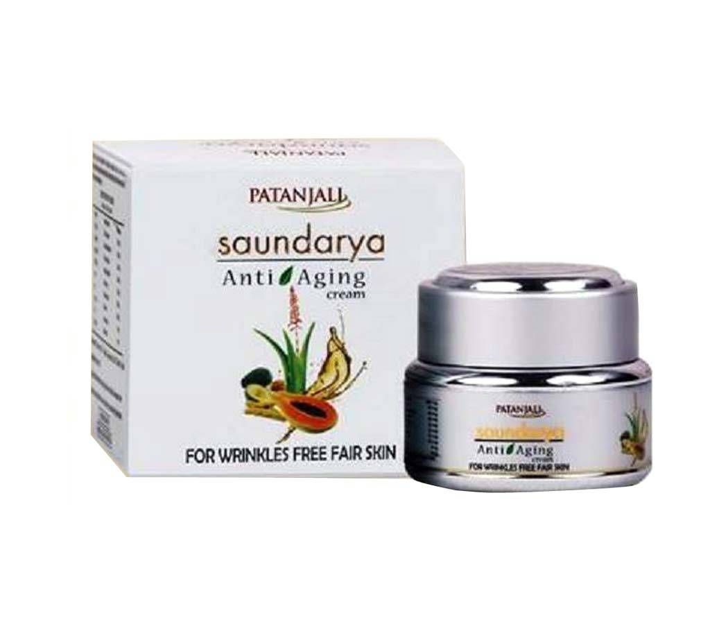 Patanjali Saundarya Anti Aging Cream 15g India