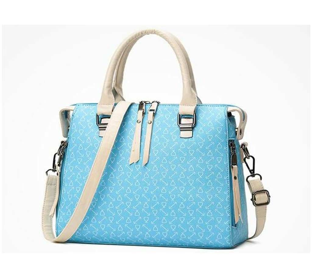 Arrow Pattern Printed Formal Square Bag