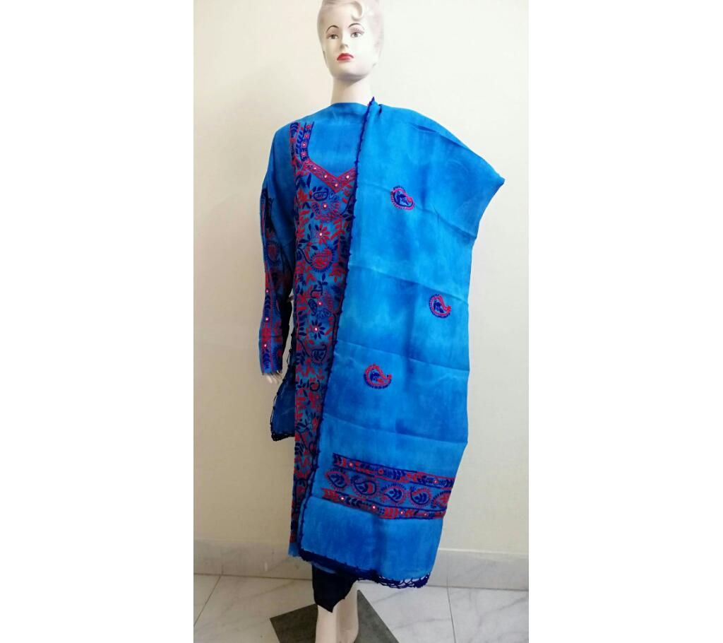 Unstitched Cotton Kushi Pride 3 piece
