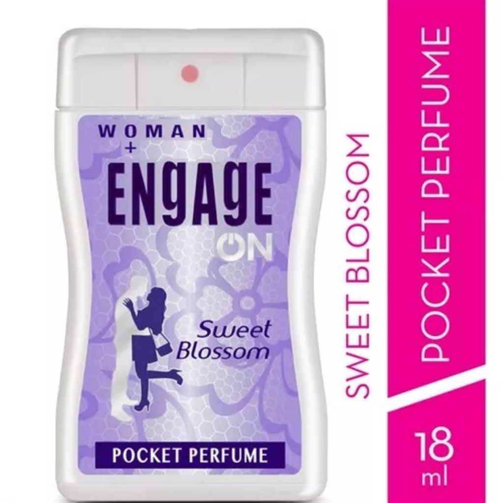 Engage Women's Sweet Blossom Pocket Body Spray 18ml India
